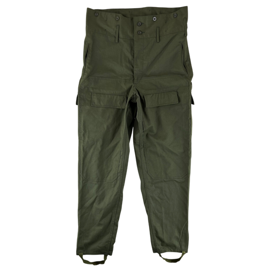 Czechoslovak Army M85 Olive Green Combat Trousers - W39 L31