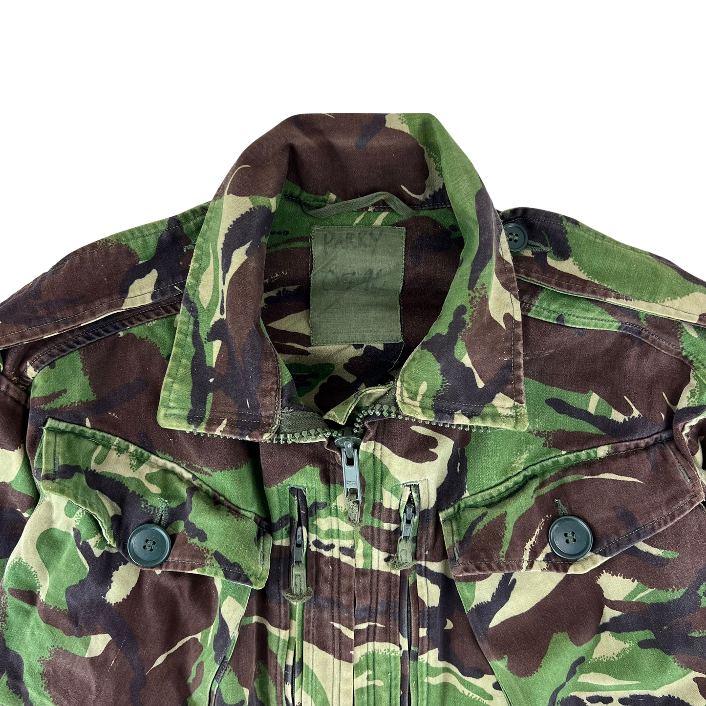 British Army 84 Pattern Woodland DPM Camo Combat Smock - Large 180/104