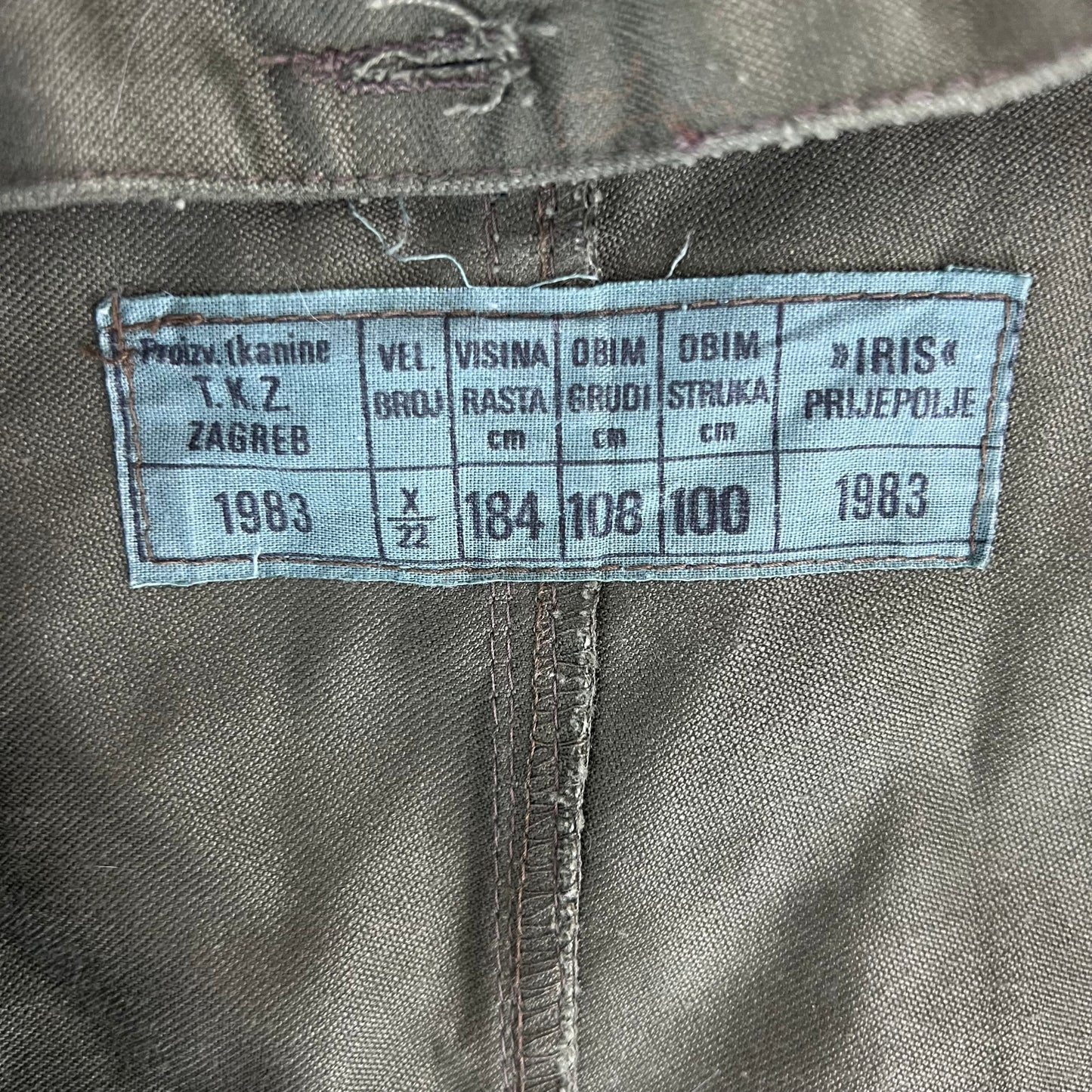 Yugoslav Army M77 Olive Green Parka - X Large