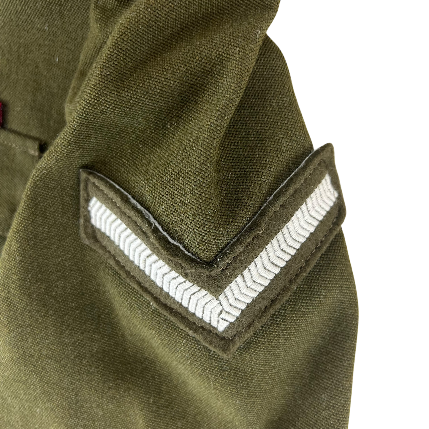 British Army 1980 Pattern No. 2 Olive Green Dress Jacket - RAVC - Medium 176/100