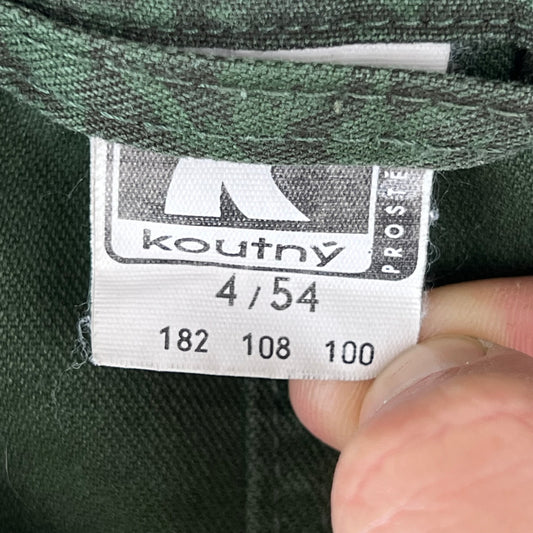 Czech Army Vz.92 Camouflage Work Uniform Jacket - Large