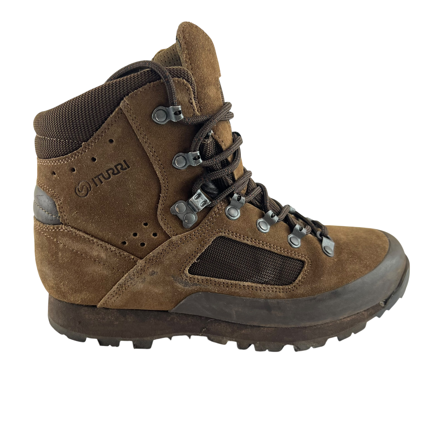 British Army Iturri Brown Combat Boots - Size 7M