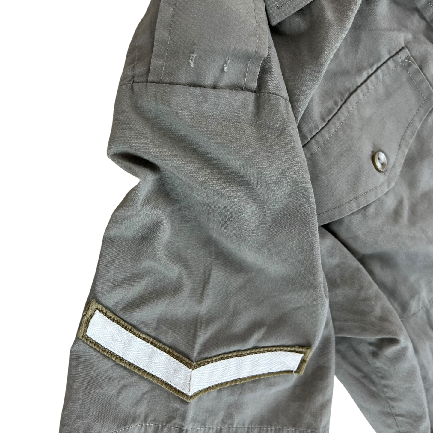 British Army Womens Stone Shirt Short Sleeve - Small C32