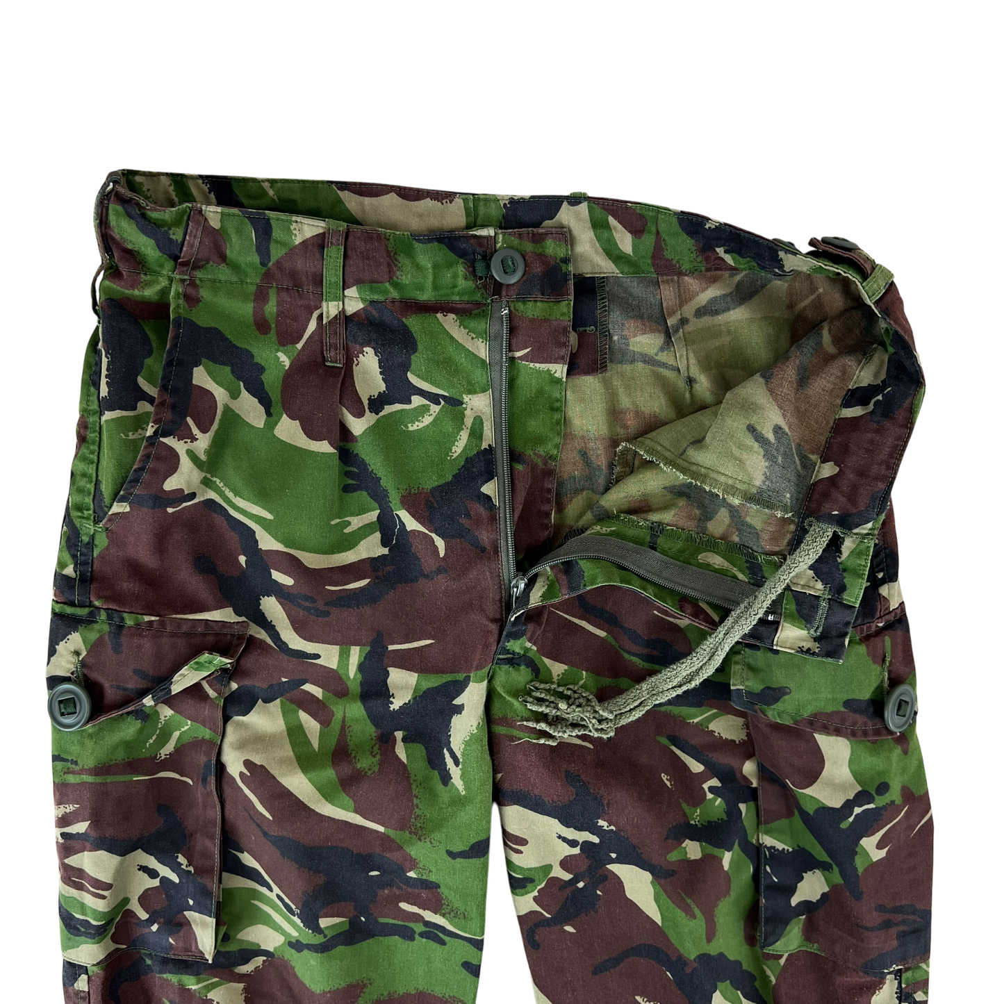 British Army S95 DPM Camouflage Combat Trousers - W34 L32.5