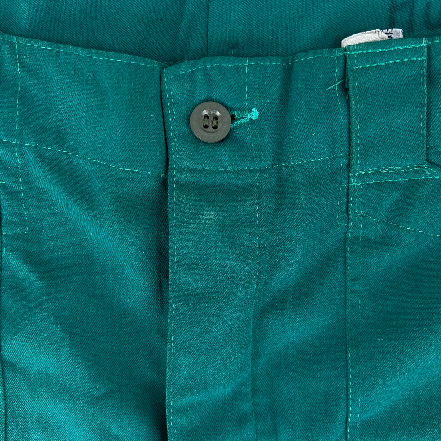 Austrian Army Green Blue Fatigue Trousers - W46 L29
