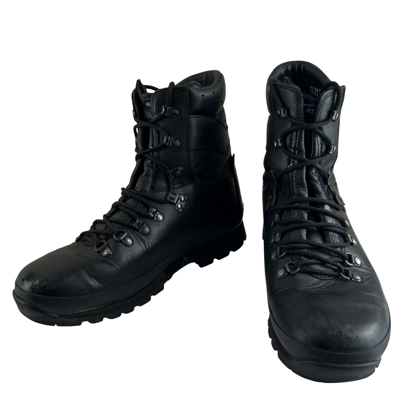British Army Altberg Defender Black Combat Boots - Size 10M