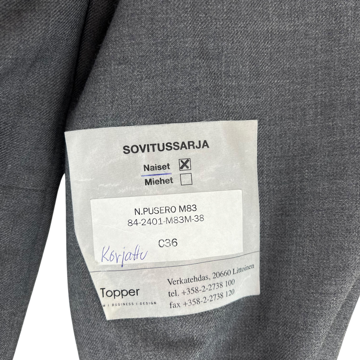 Finnish Army M83 Dress Jacket - Medium