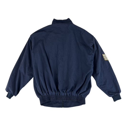 British Army / Tri-Services Navy Blue PTI Tracksuit Top Jacket - Large 180/108