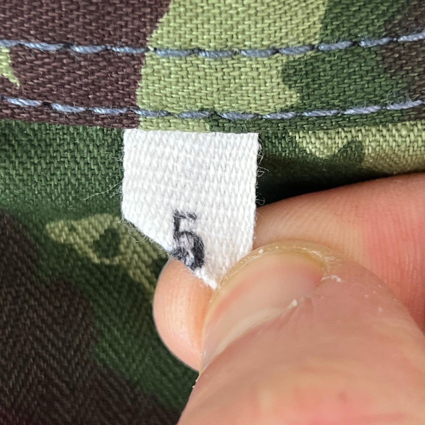 Portuguese Army M63 Lizard Camouflage Long Sleeve Shirt - Small