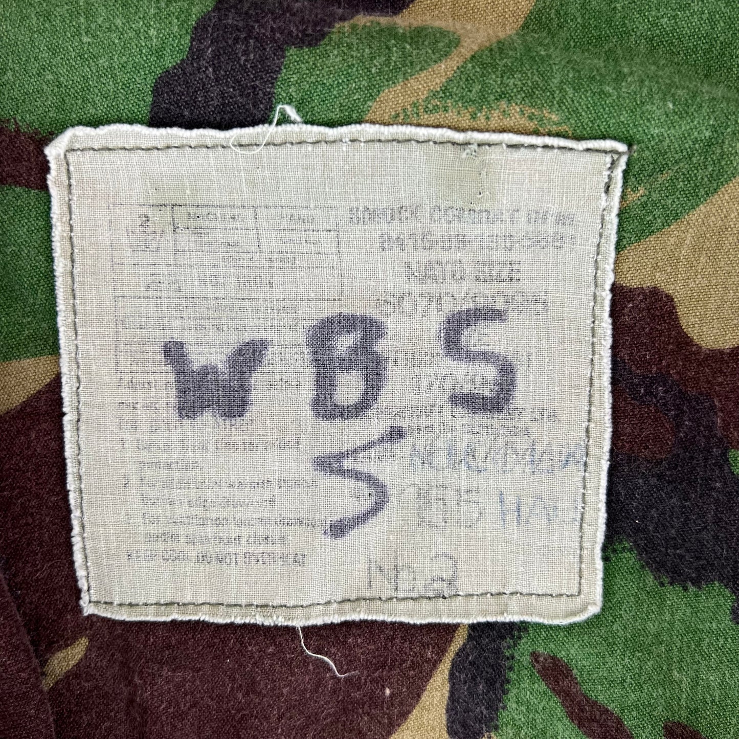 British Army 85 Pattern Woodland DPM Camo Combat Smock - Medium 170/96
