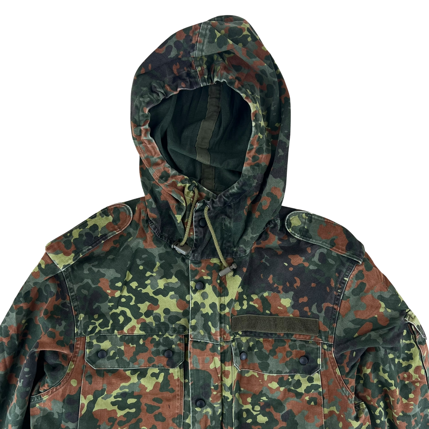 German Army Flecktarn Camouflage Combat Parka - Medium GrNr 2