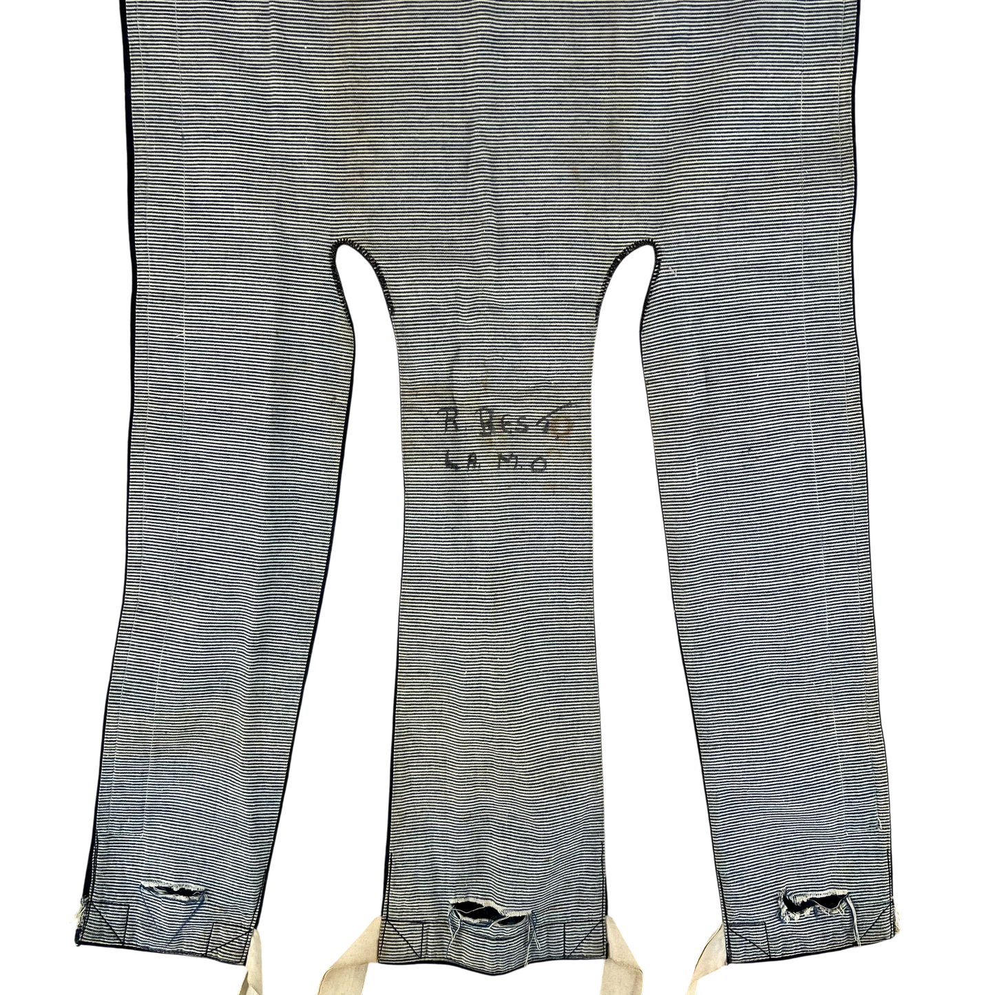 British Royal Navy 40s Class II White Jumper Sailor's Top - Medium
