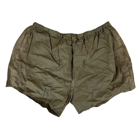 Czechoslovak Army 70's Khaki PTI Shorts - Small