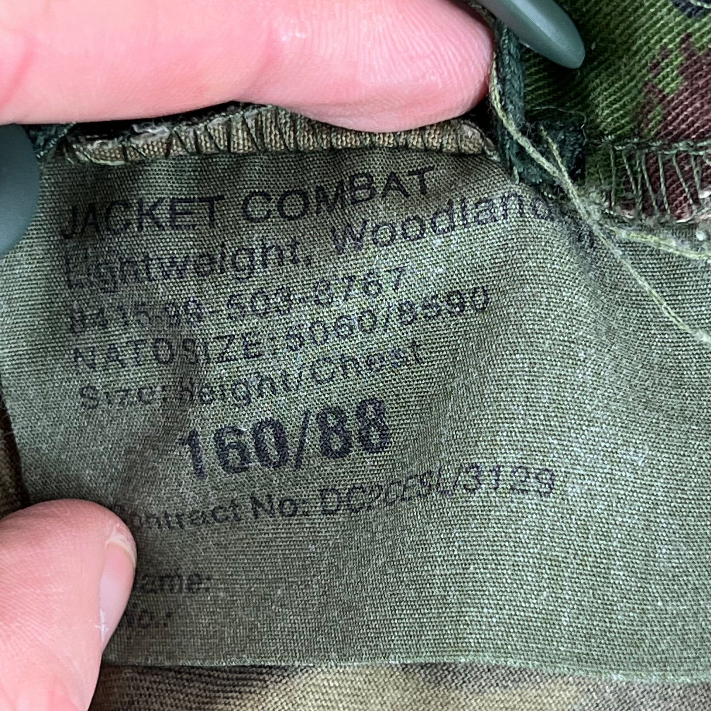 British Army S95 Shirt Jacket DPM Camouflage - Small 160/88