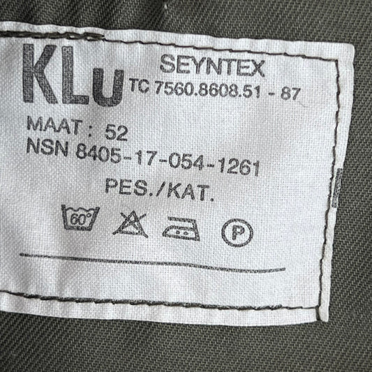 Dutch Air Force Grey Combat Trousers - W35 L30.5