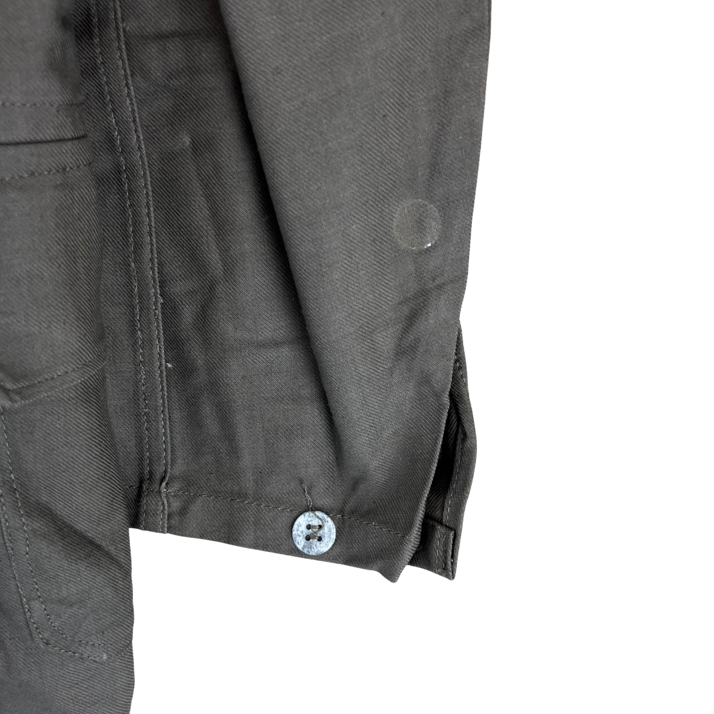 Swedish Army M40 "Grötrock" Brown Work Jacket - Medium
