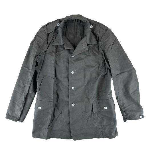 Swedish Army M40 "Grötrock" Brown Work Jacket - Medium