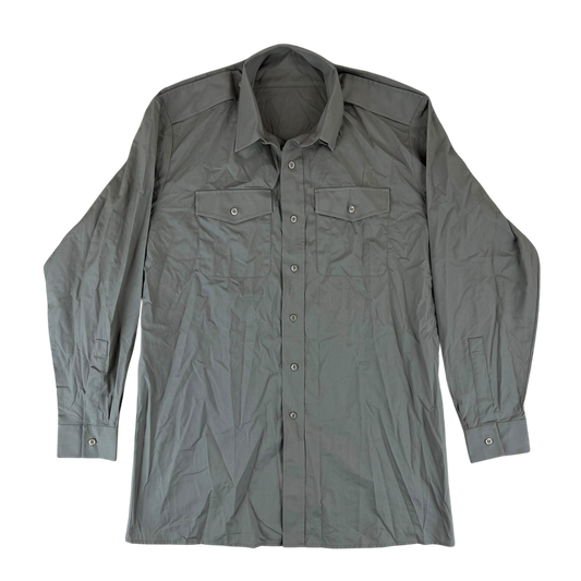 British Army, RM & RAF Stone Long Sleeve Shirt