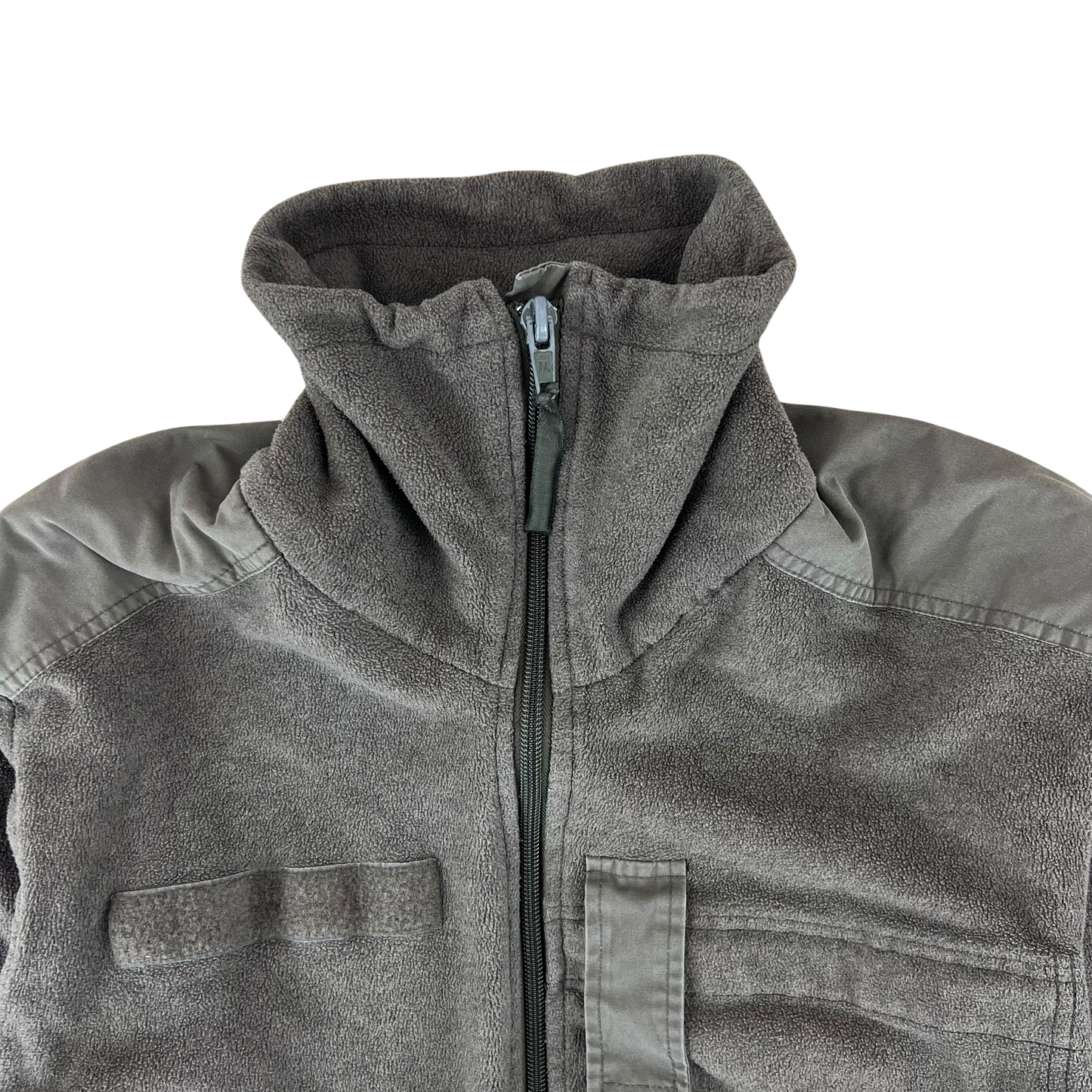 Austrian Army Olive Fleece Cardigan - Small 88-92 III/IV