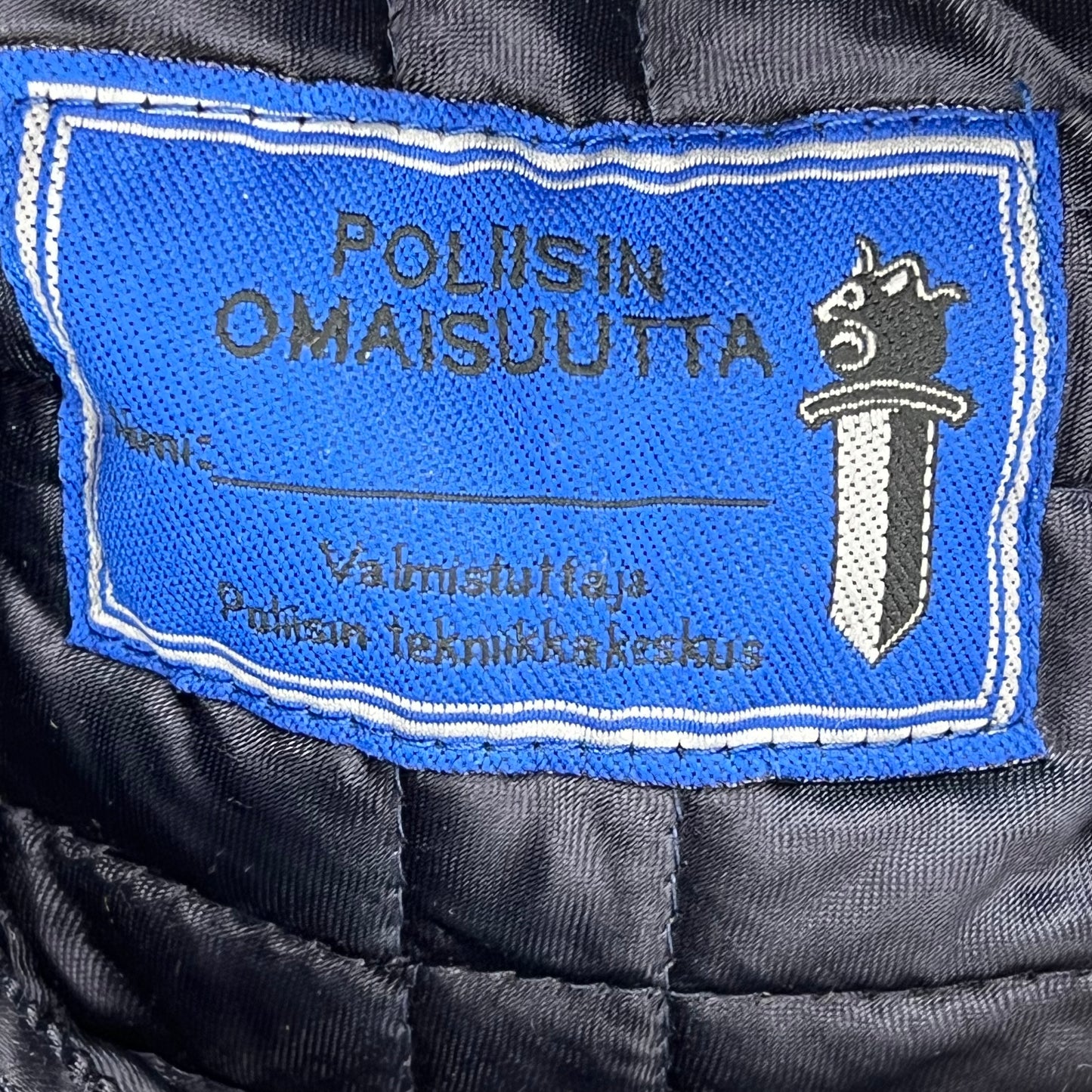 Finnish Police Winter Ushanka Cap w/ Badge - Small 56cm