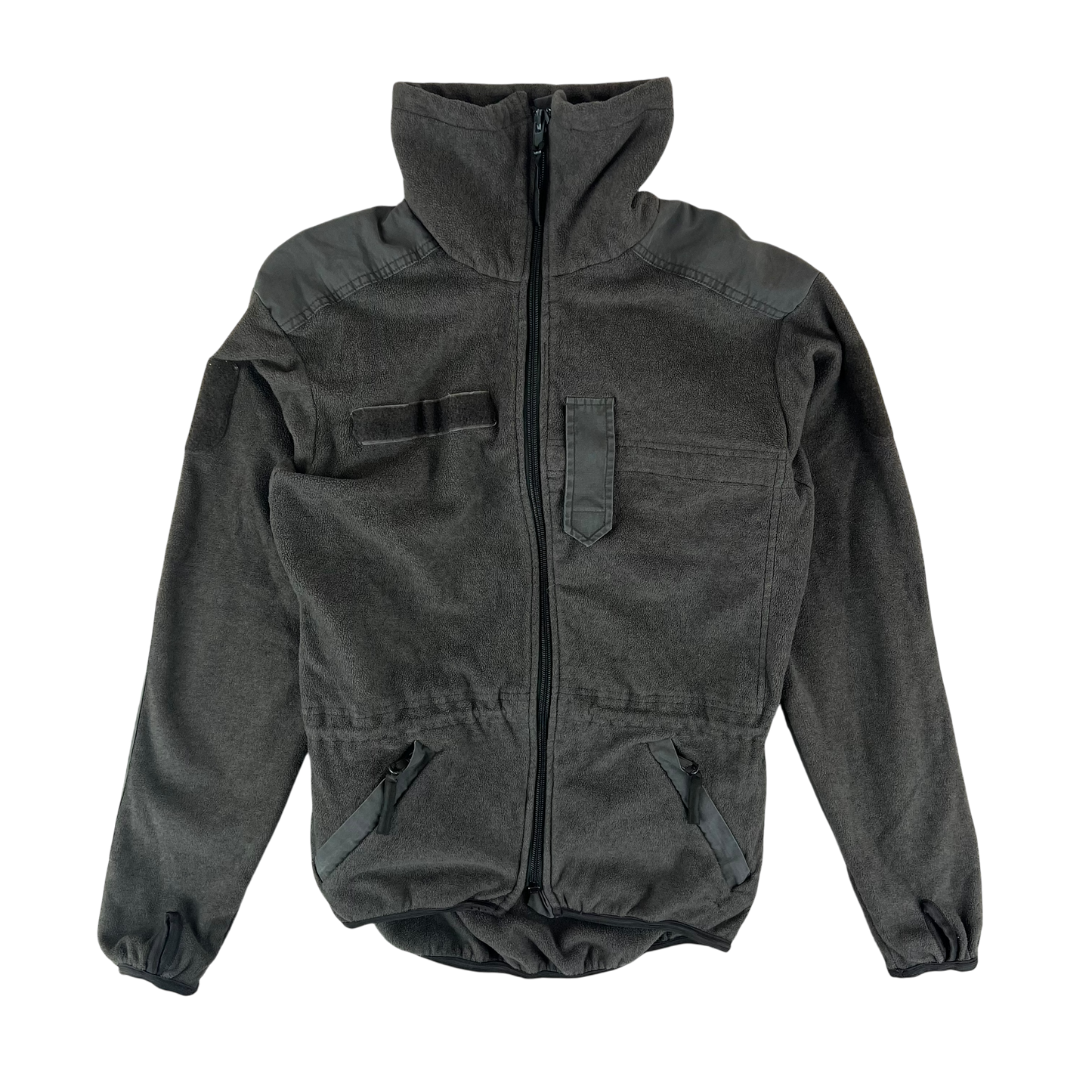 Austrian Army Olive Fleece Cardigan - Small 88-92 III/IV