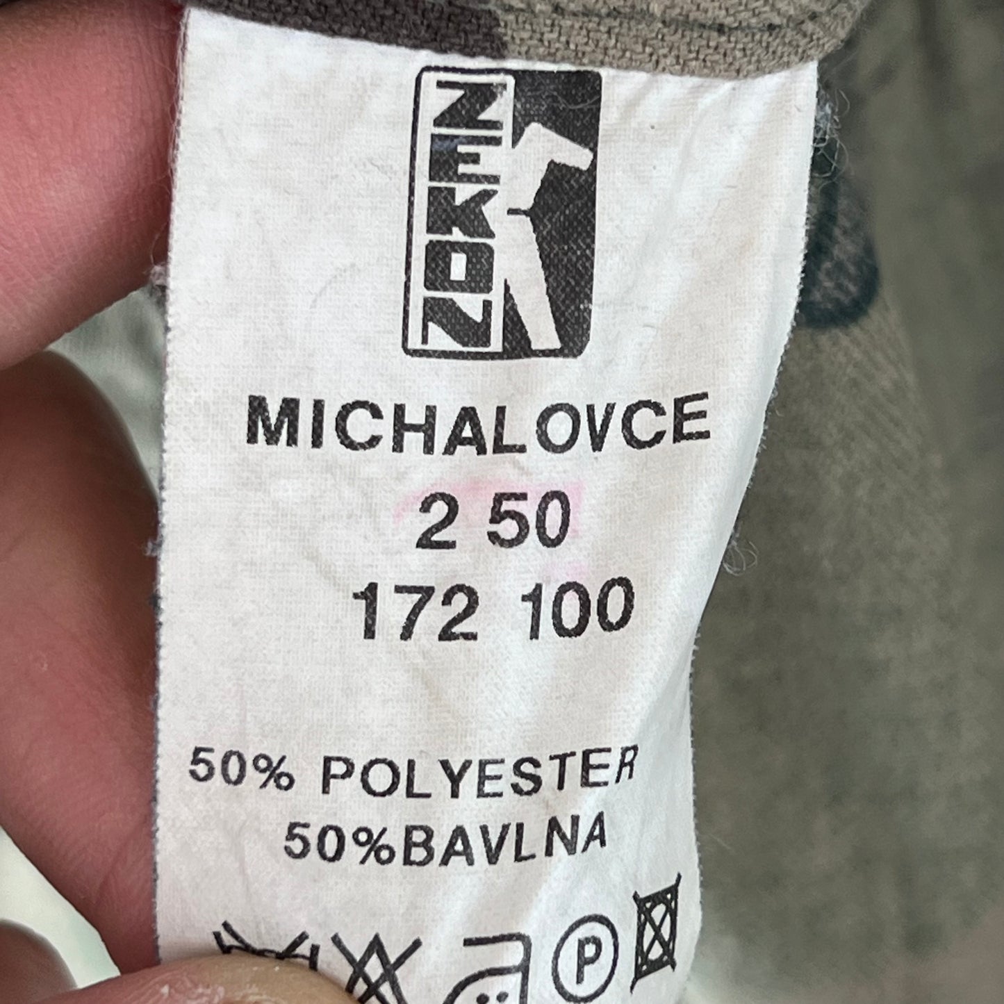 Slovak Army M97 Camouflage M65 Jacket - Large