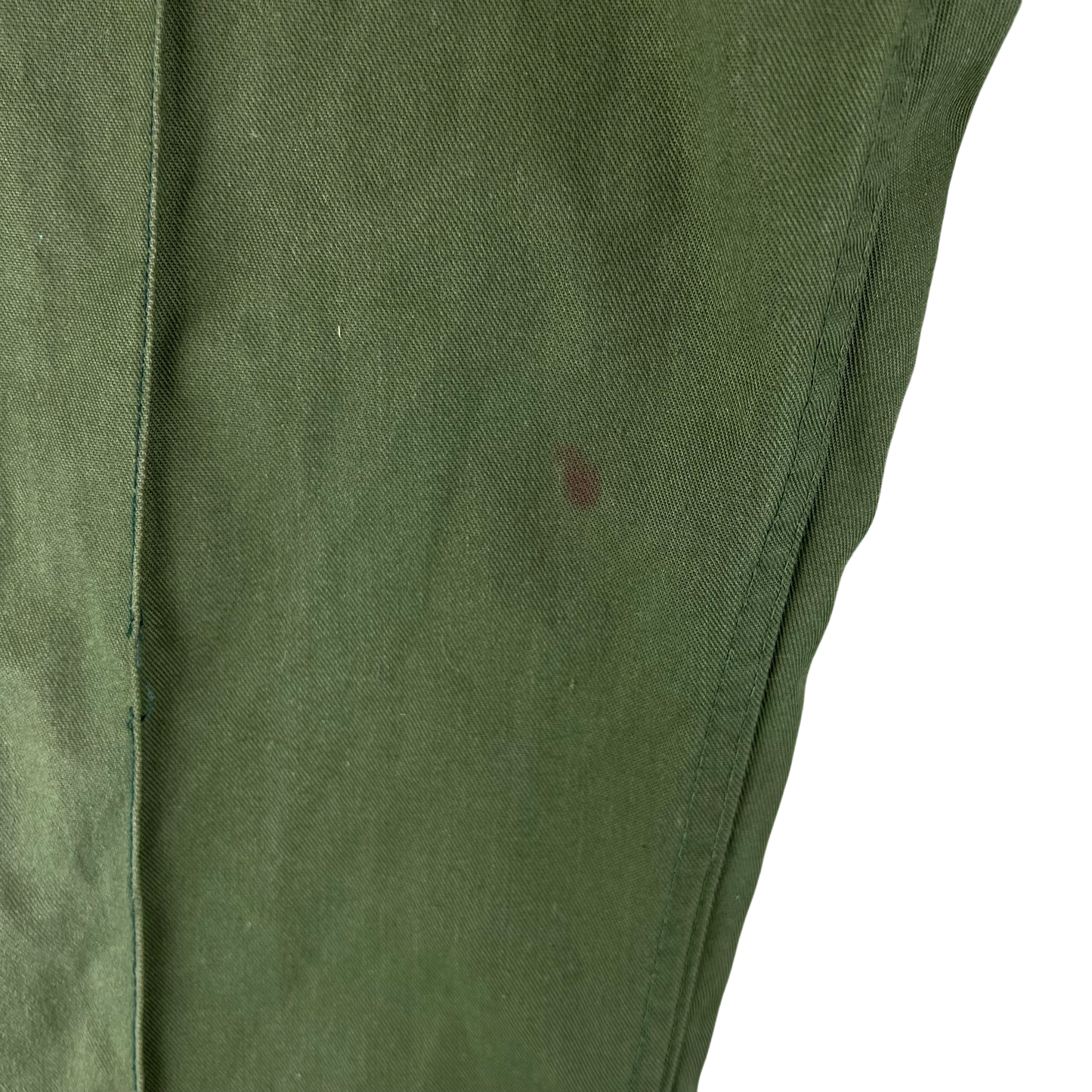 British Army Olive Green Fatigue Work Trousers - W31 L30