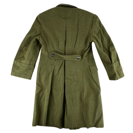 Romanian People's Army 70s Khaki Wool Greatcoat - Medium