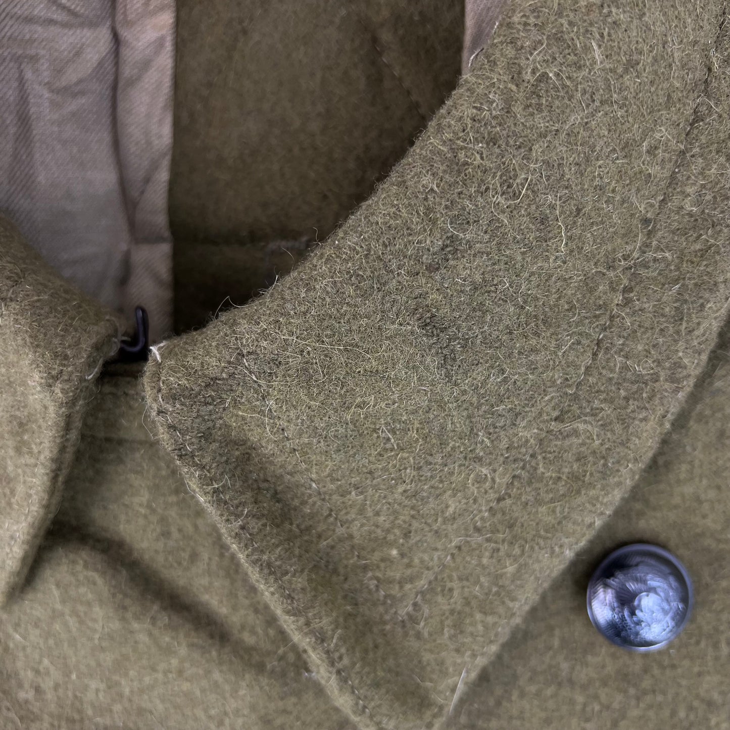 Romanian People's Army Khaki Wool Greatcoat - Large