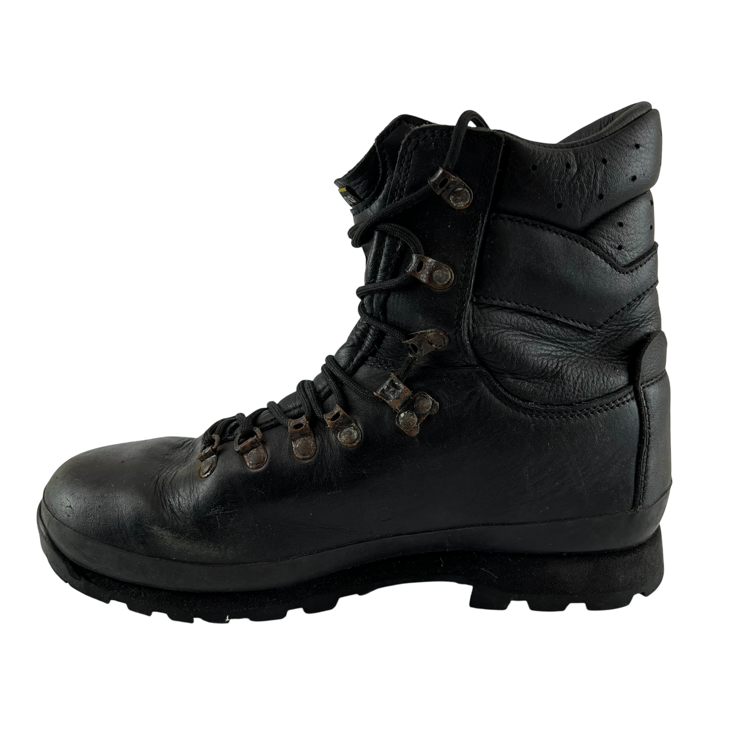British Army Altberg Defender Black Combat Boots - Size 9L