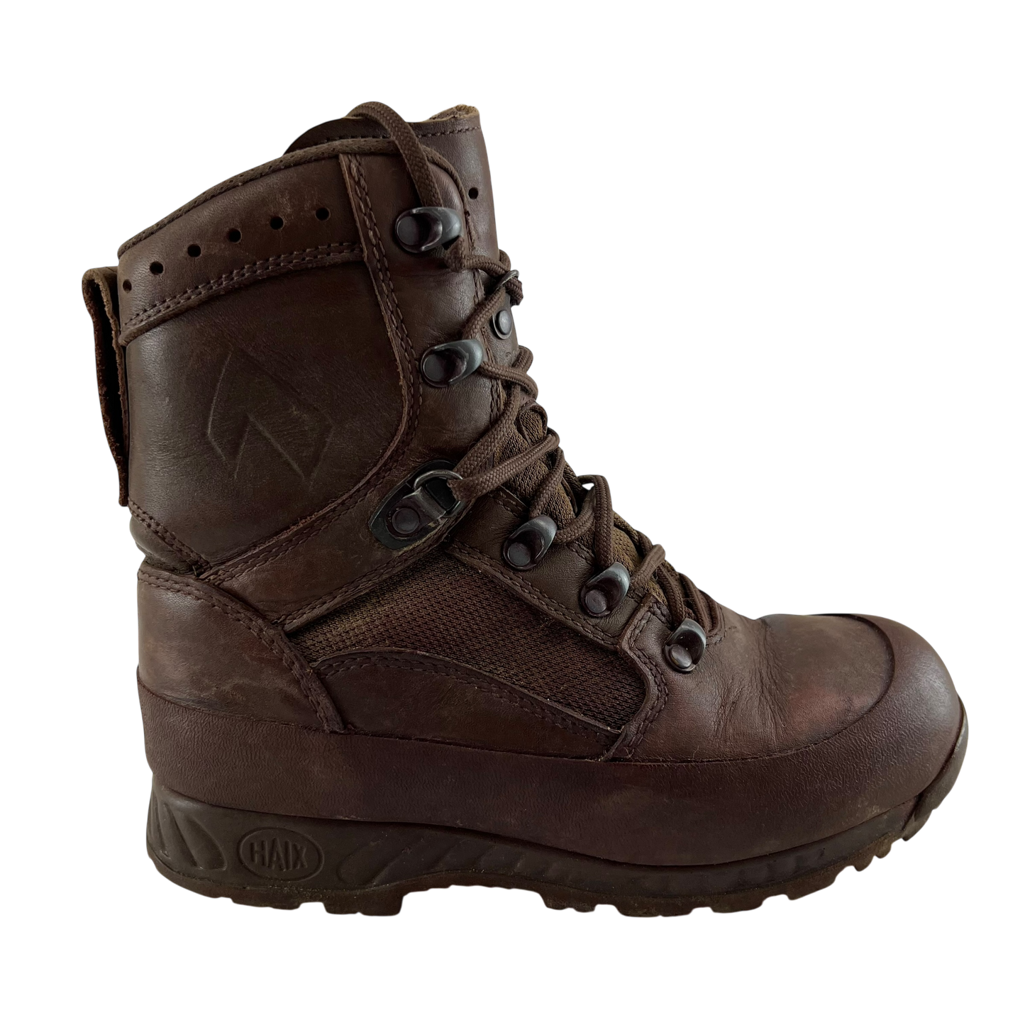 British Army HAIX Brown Combat Boots - Women's Size 4W