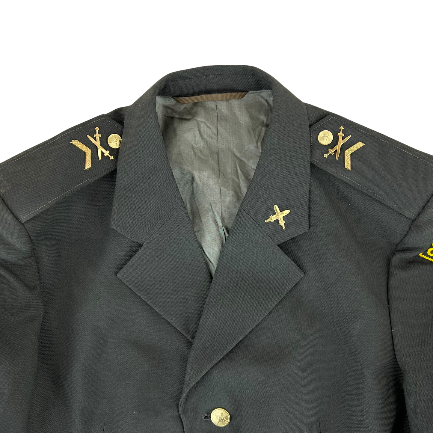 Slovak Army M97 Olive Green Dress Jacket w/ Patch - Large