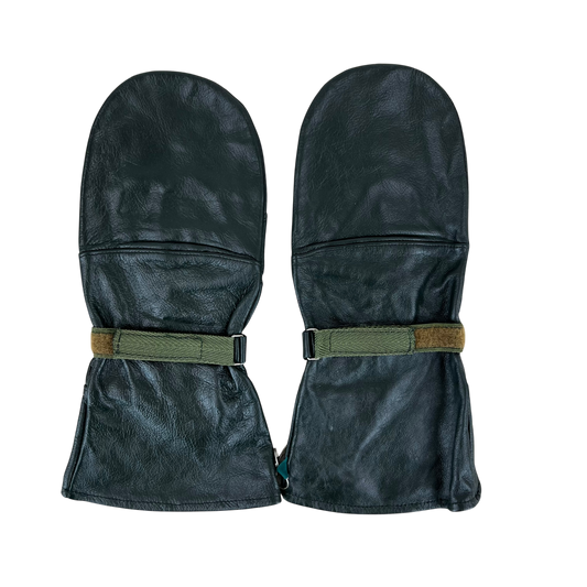 Finnish Army M83 Leather Mittens - Large