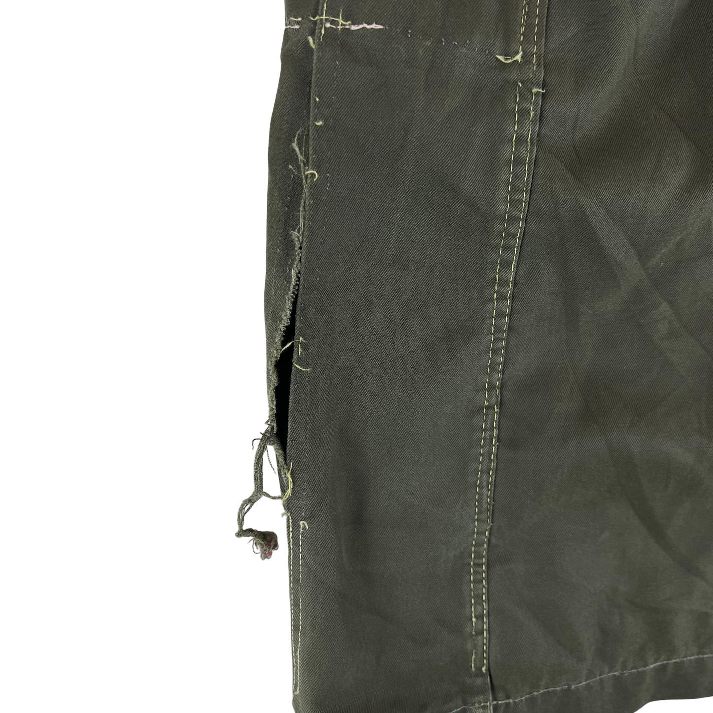 Italian Army Olive Drab Field Tailored Roma 75 Safari Jacket Shirt - Medium