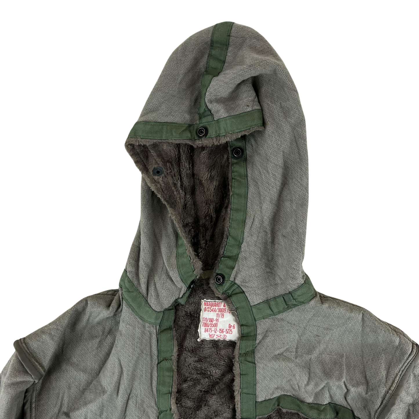 German Army Khaki Thermal Parka Liner - Medium Gr6
