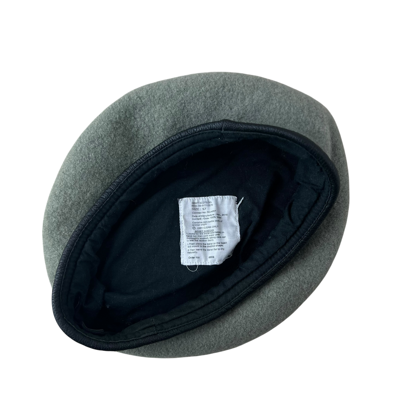 British Army Beret - Royal Scot's Dragoon Guard - Medium 57cm