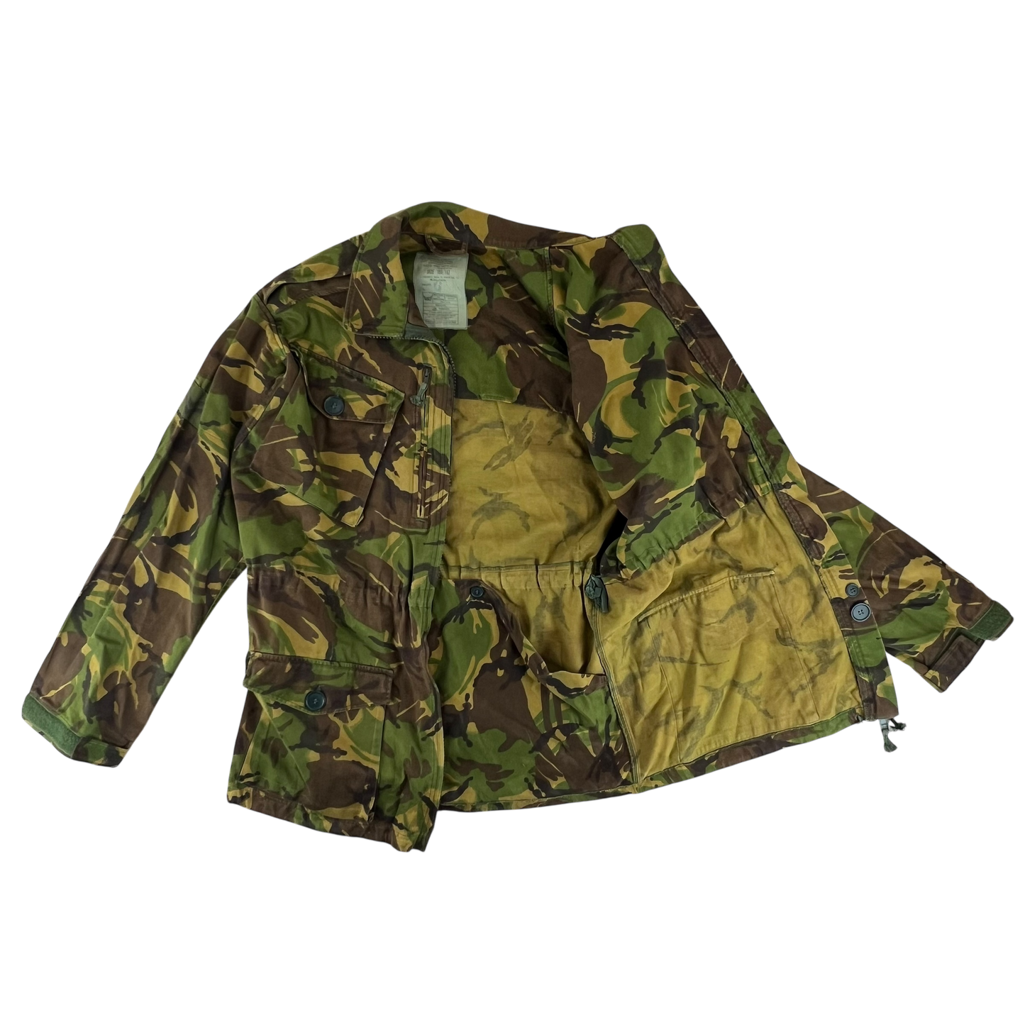 British Army 84 Pattern Woodland DPM Camo Combat Smock - Large 190/112