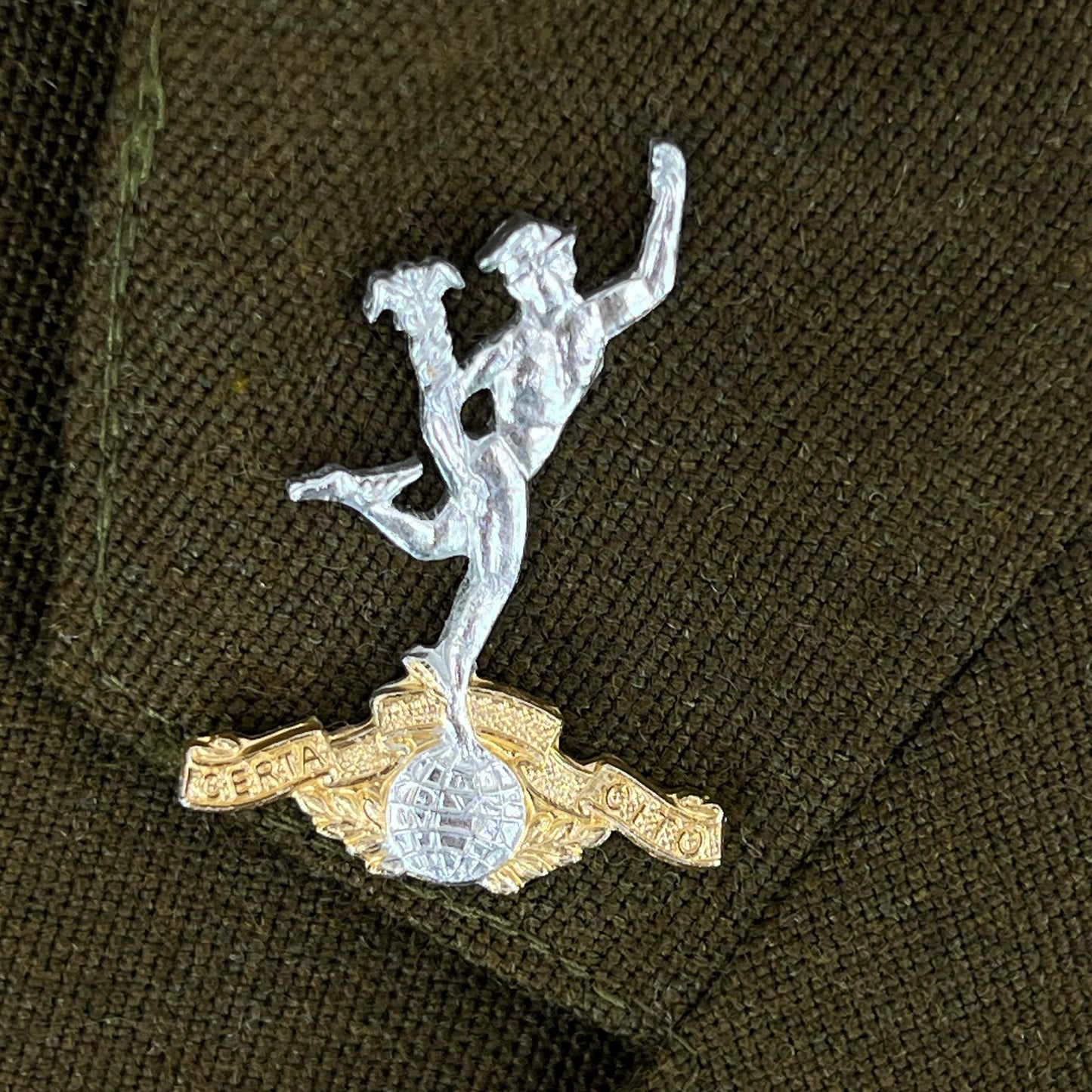 British Army 1980 Pattern No. 2 Olive Green Dress Jacket - Royal Signals - Medium 176/96
