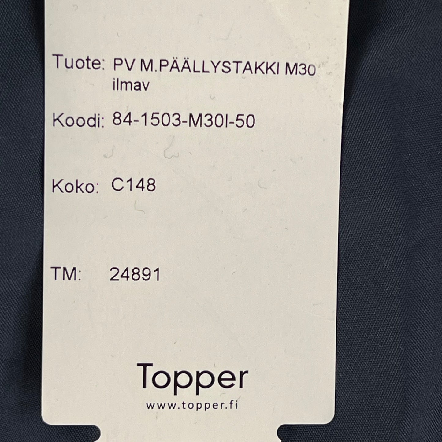 Finnish Air Force M83 Wool Blend Greatcoat - Medium