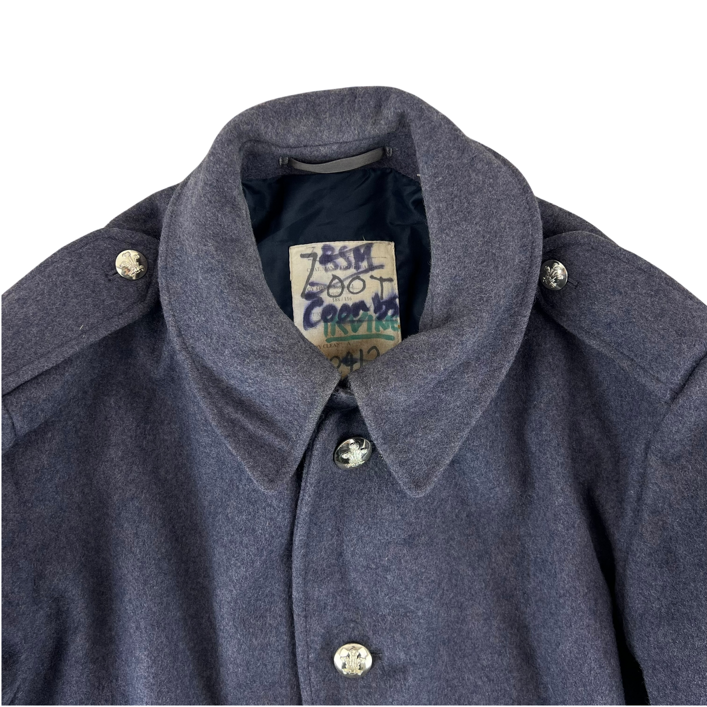 British Army Footguards Wool Greatcoat - Royal Regiment of Wales - X Large 188/116