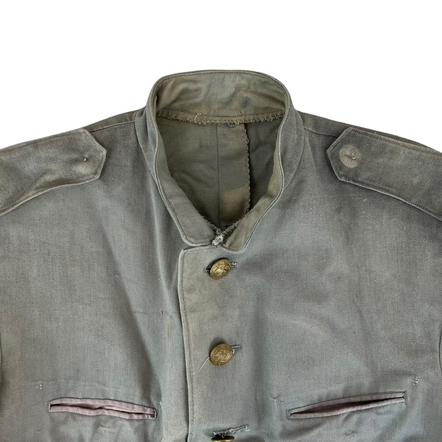 Finnish Navy Sailor's M/19 Drill Jacket - Medium