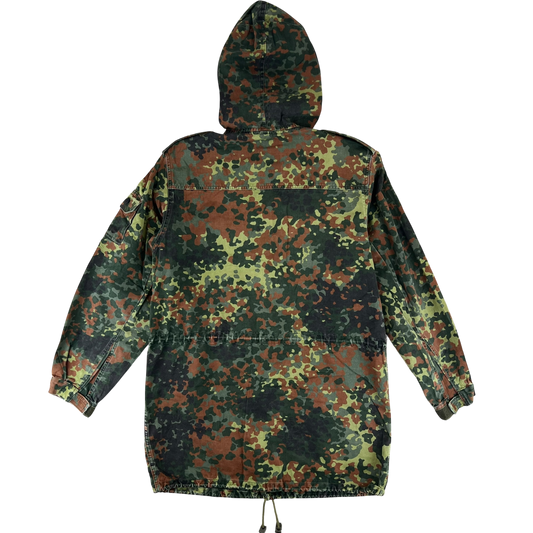 German Army Flecktarn Camouflage Combat Parka - Medium GrNr 2