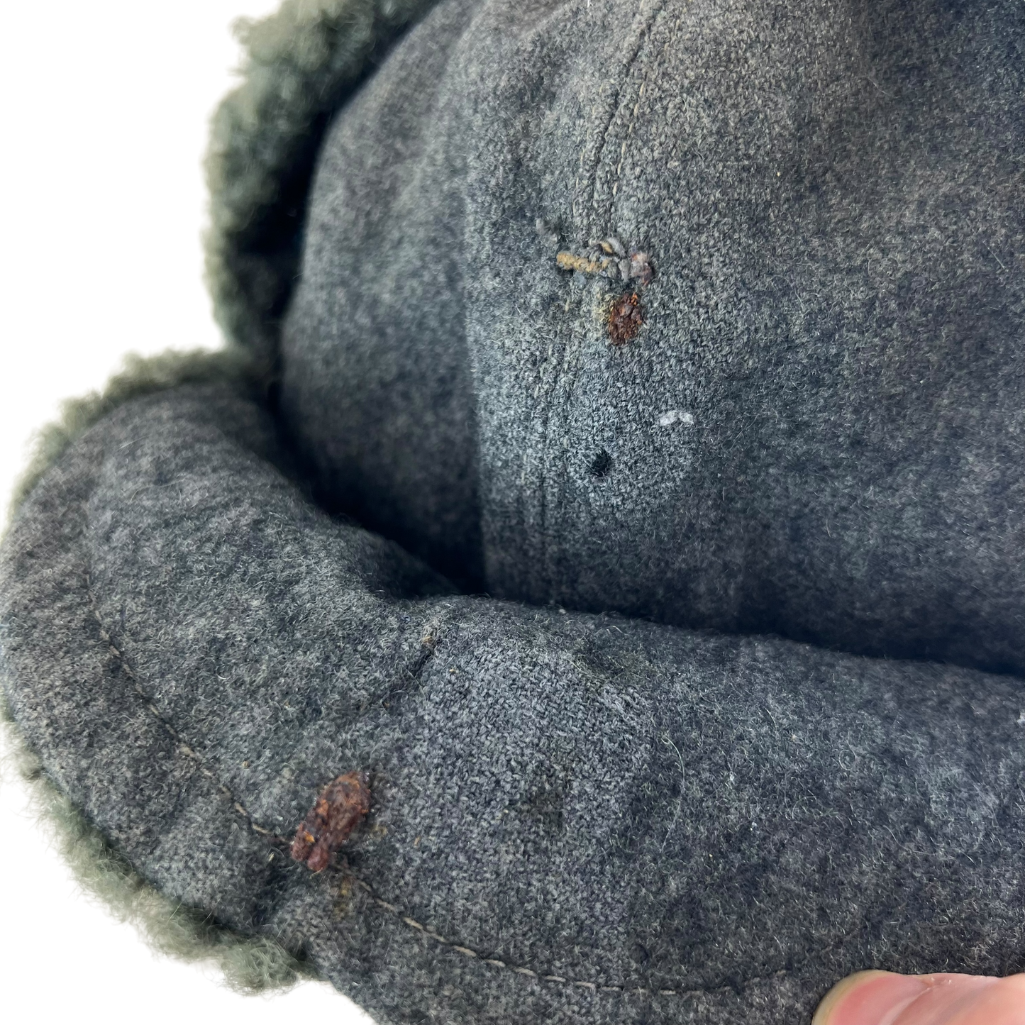 Finnish Army M39 Wool Ushanka Cap - Small