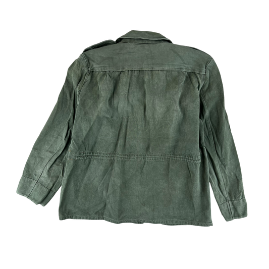 Bulgarian People's Army Olive Green Cossack Shirt - Large