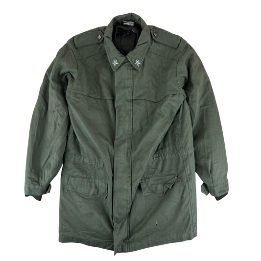 Italian Army Roma 75 Olive Green Drab Parka w/ Winter Liner - Medium