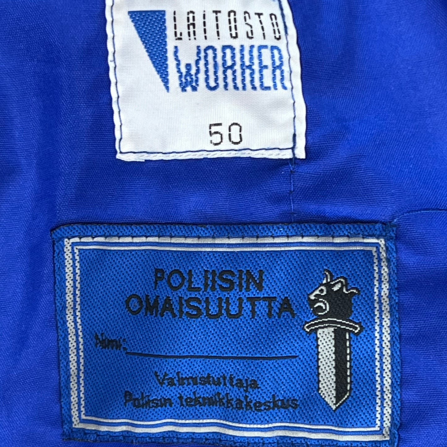 Finnish Police Waterproof Jacket - Large
