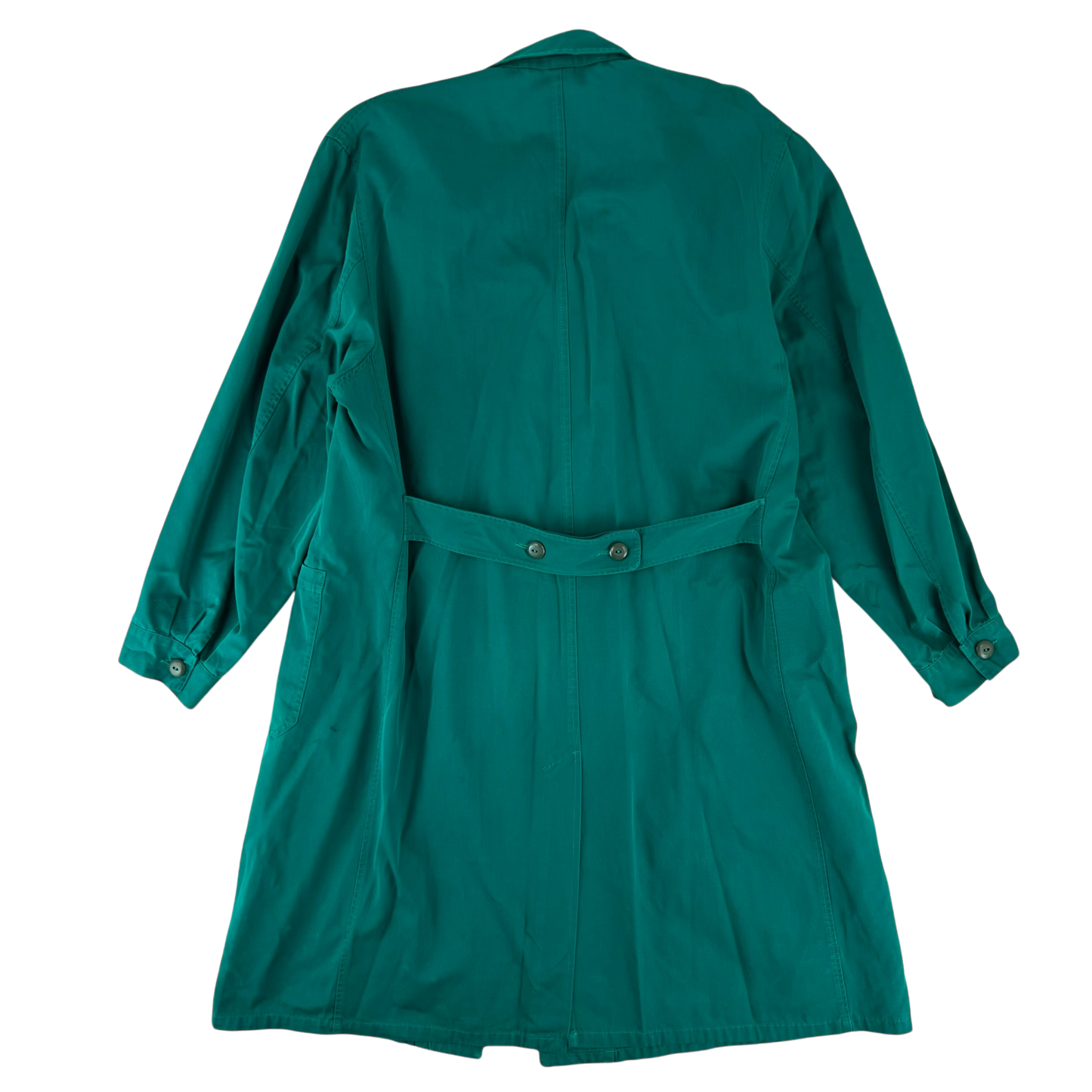 Austrian Army Green Blue Chore Coat - X Large 112-116 III/IV