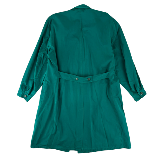 Austrian Army Green Blue Chore Coat - X Large 112-116 III/IV