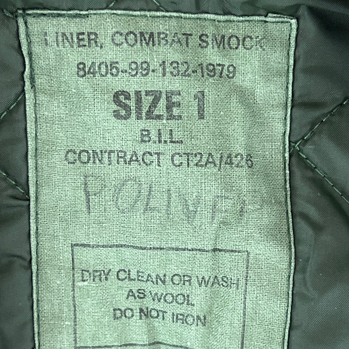 British Army Cold Weather Jacket Gilet Liner - Medium