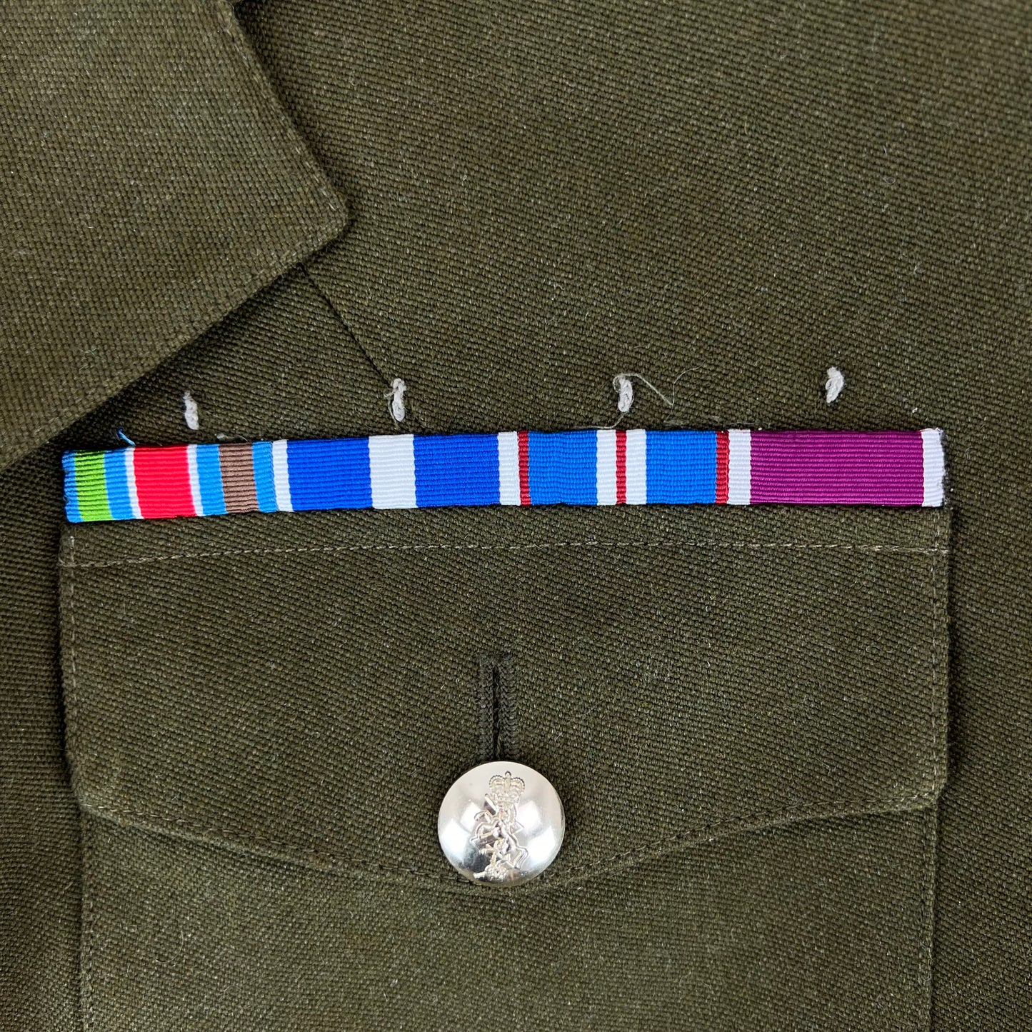 British Army 1980 Pattern No. 2 Olive Green Dress Jacket - REME - Medium 158/100